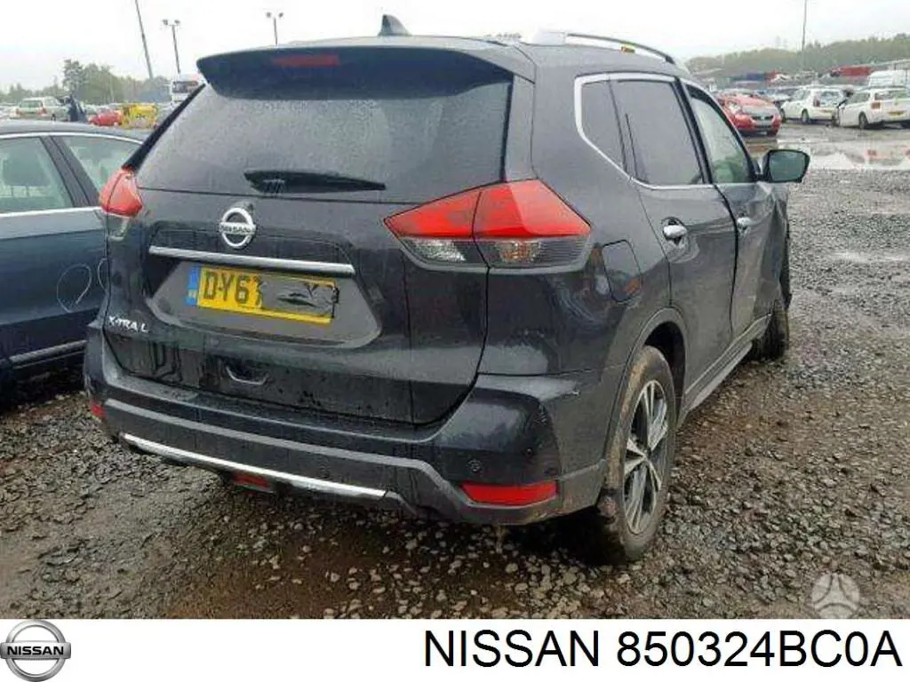 Усилитель заднего бампера 850324BC1A Nissan