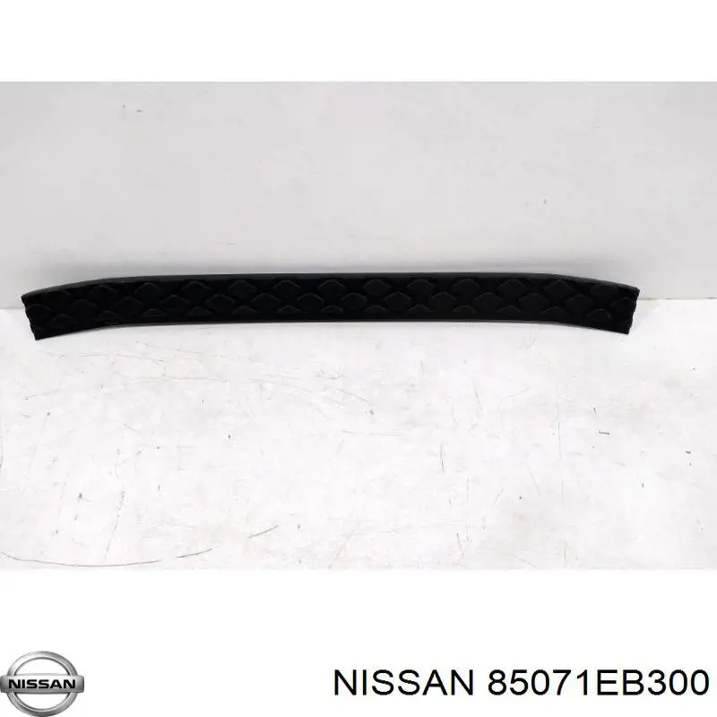 85071EB300 NISSAN Listón protector, parachoques trasero superior (estribo) original y equivalente