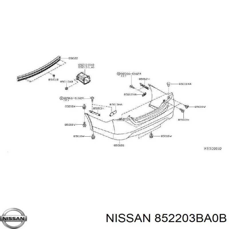  852203BA0B Nissan