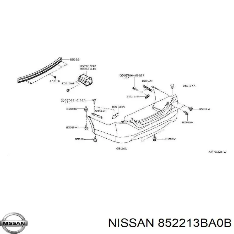  852213BA0B Nissan