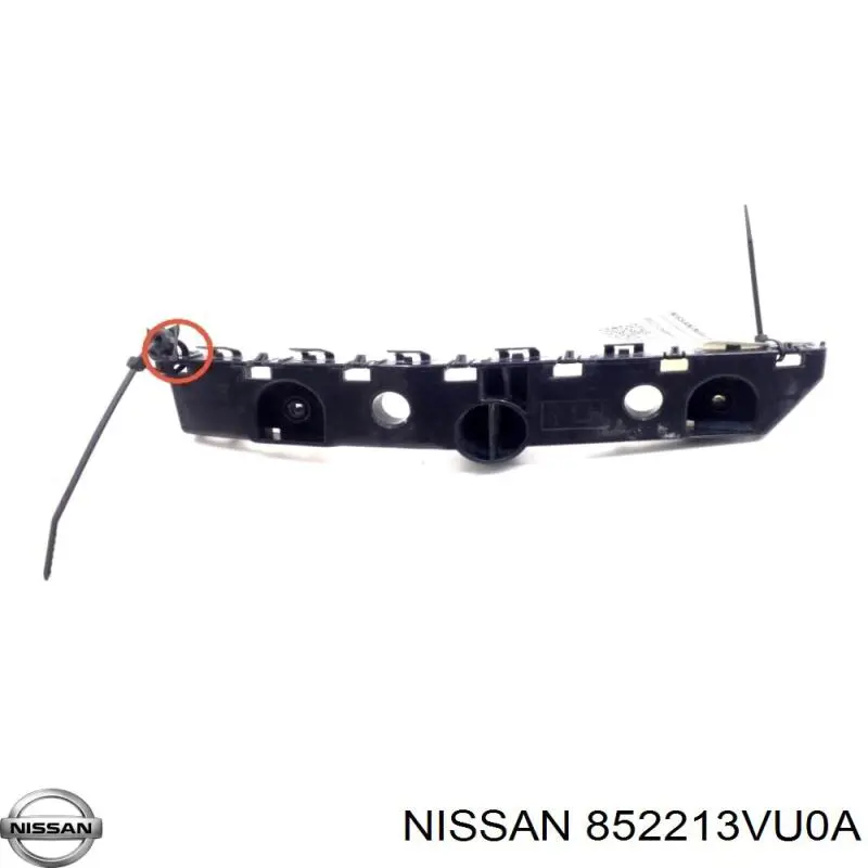 852213VU0A Nissan/Infiniti Левое крепление заднего бампера
