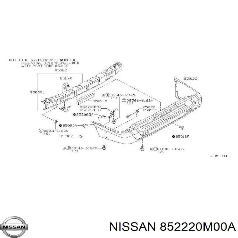 852220M00A Nissan/Infiniti