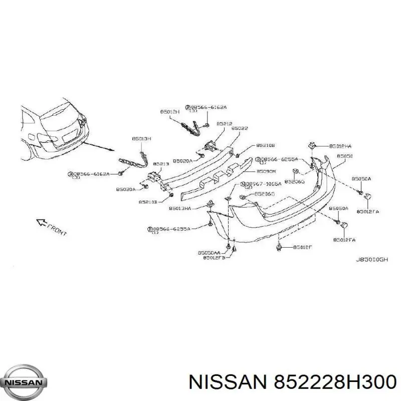  852228H300 Nissan