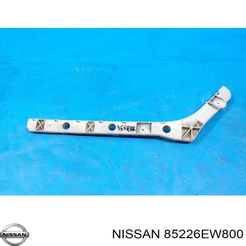 Consola direita do pára-choque traseiro para Nissan Almera 