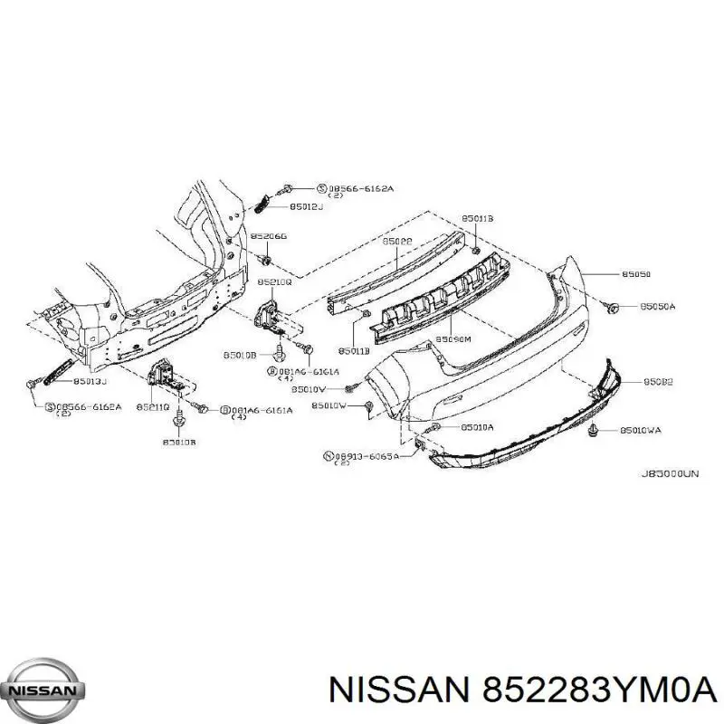  852283YM0A Nissan