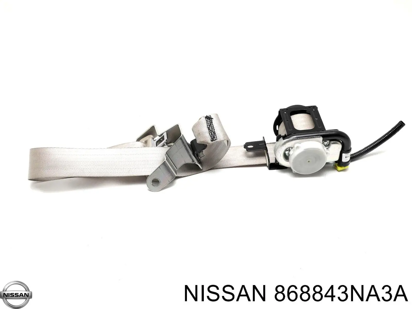 868849RB9B Nissan correia de segurança dianteira direita