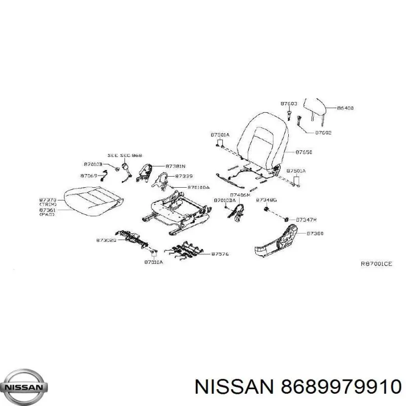  Nissan/Infiniti 8689979910 цена, от 1.94 USD