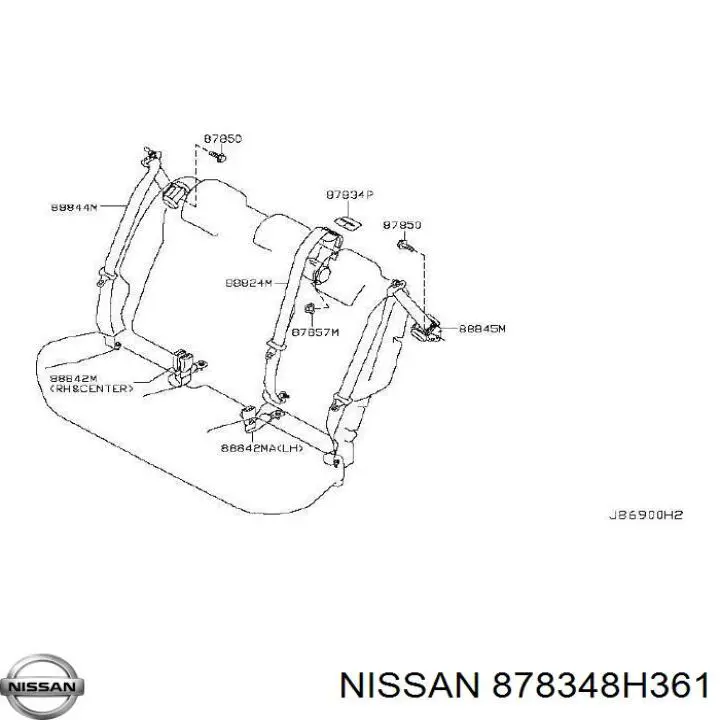 878348H361 Nissan/Infiniti 