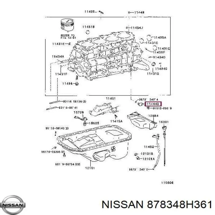  Nissan/Infiniti 878348H361 цена, от 16.18 USD