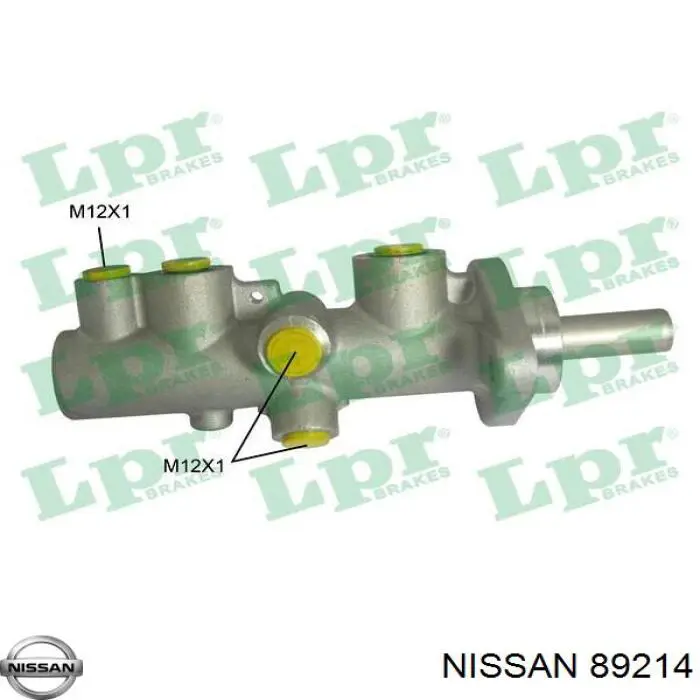 Компрессор кондиционера 89214 Nissan