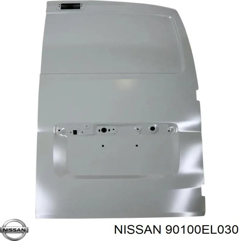 Porta traseira (3ª/5ª porta-malas (tampa de alcapão) para Nissan Tiida (C11X)