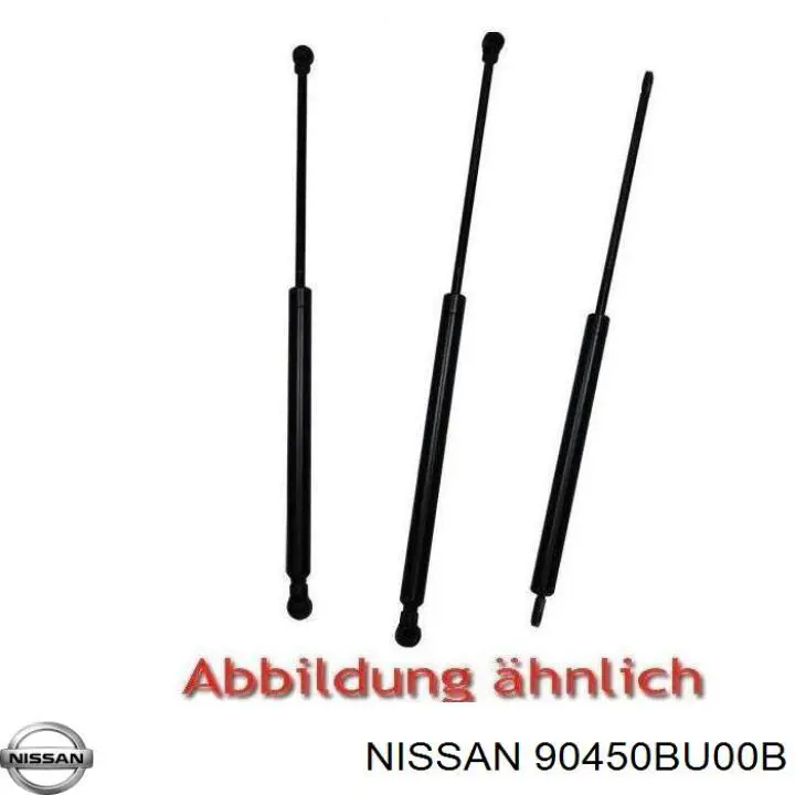 Амортизатор багажника 90450BU00B Nissan