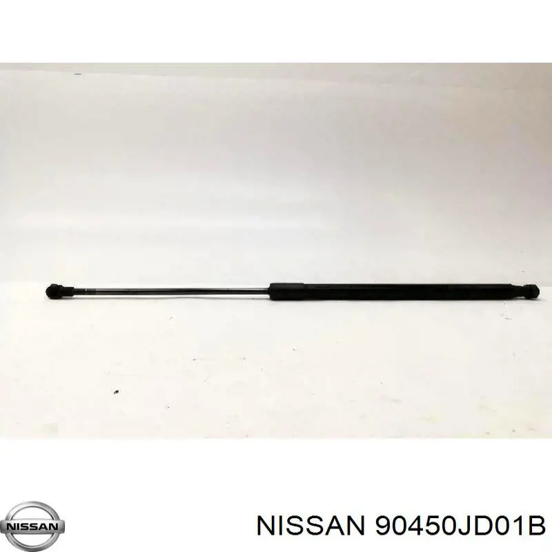 90450JD01B Nissan amortecedor de tampa de porta-malas (de 3ª/5ª porta traseira)