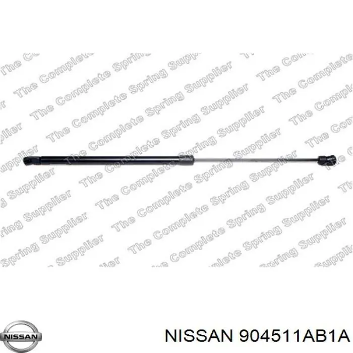 904501AB1A Nissan amortecedor de tampa de porta-malas (de 3ª/5ª porta traseira)