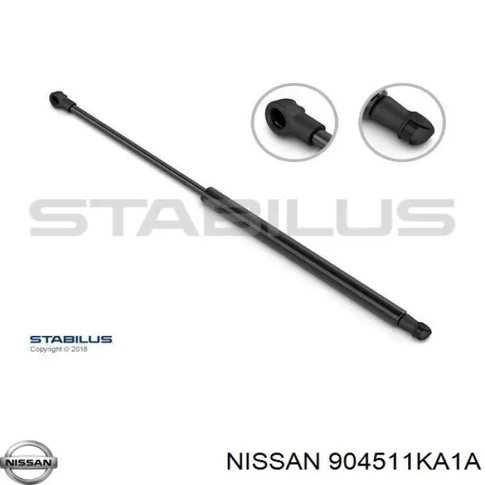 904511KA1A Nissan/Infiniti Амортизатор крышки багажника
