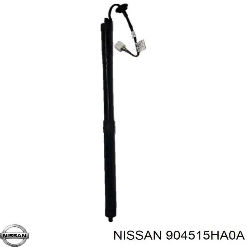 904515HA0A Nissan amortecedor de tampa de porta-malas (de 3ª/5ª porta traseira)