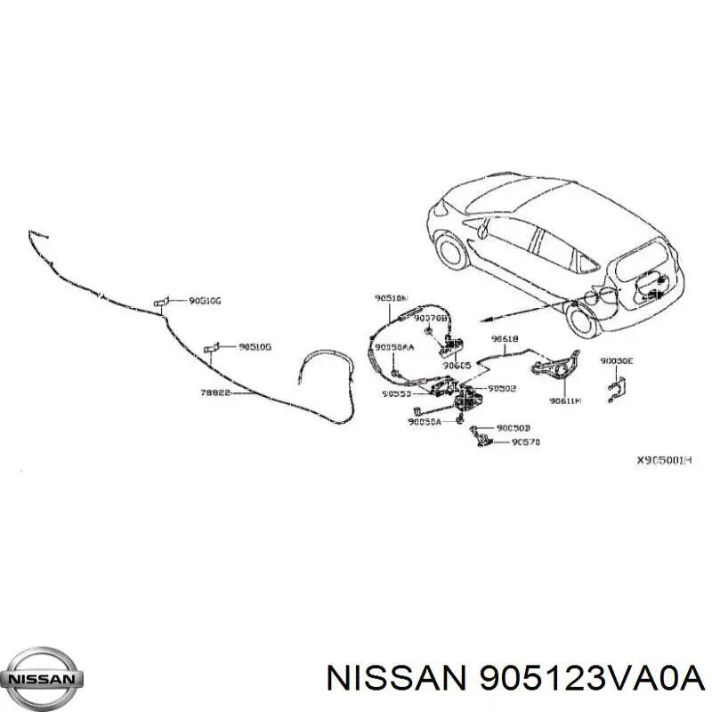905123VA0A Nissan/Infiniti 