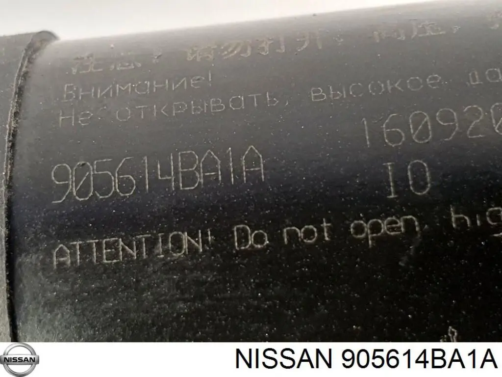 905614BA5A Nissan amortecedor de tampa de porta-malas (de 3ª/5ª porta traseira)