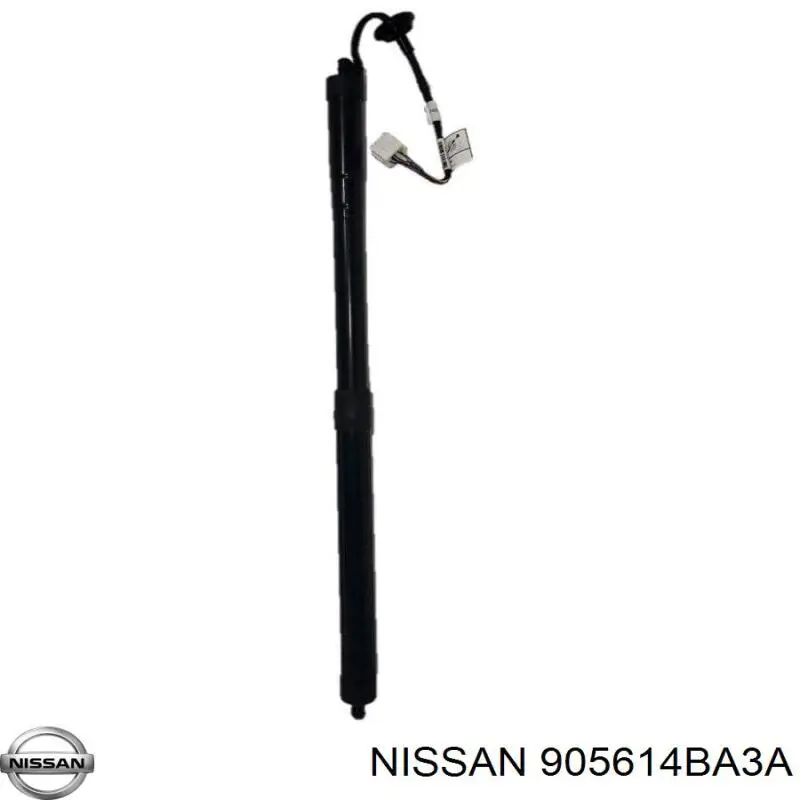 905614BA3A Nissan amortecedor de tampa de porta-malas (de 3ª/5ª porta traseira)