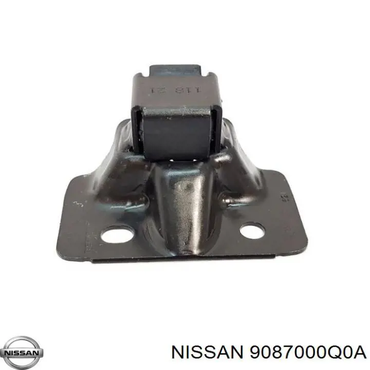 9087000Q0A Nissan gozno de garra (parte complementar esquerdo inferior de fecho da porta traseira batente)