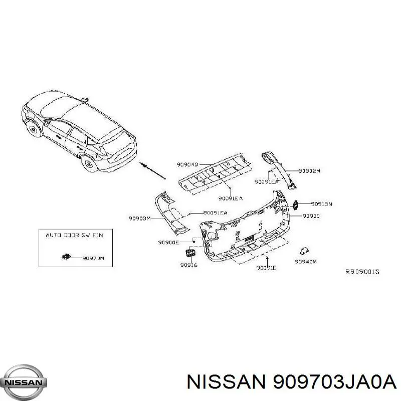909703JA0A Nissan/Infiniti 