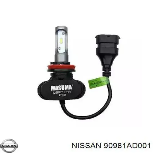 Лампочка накаливания Nissan/Infiniti 90981AD001 цена, от 7.28 USD