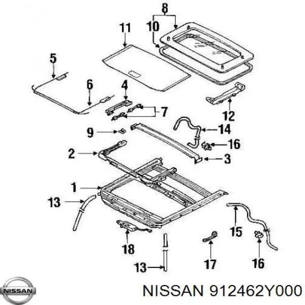  Nissan/Infiniti 912463L010