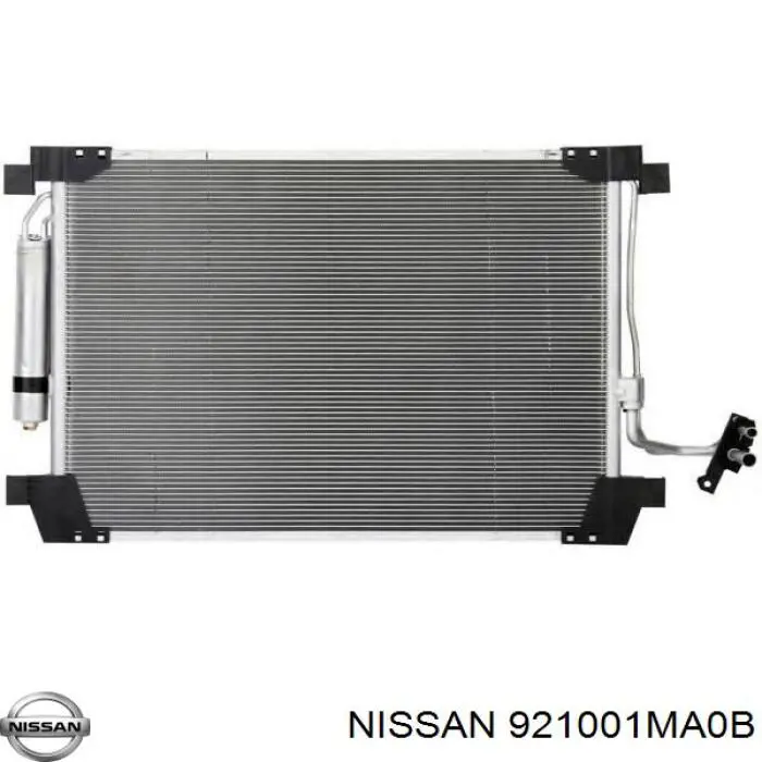 921001MA0B Nissan radiador de aparelho de ar condicionado