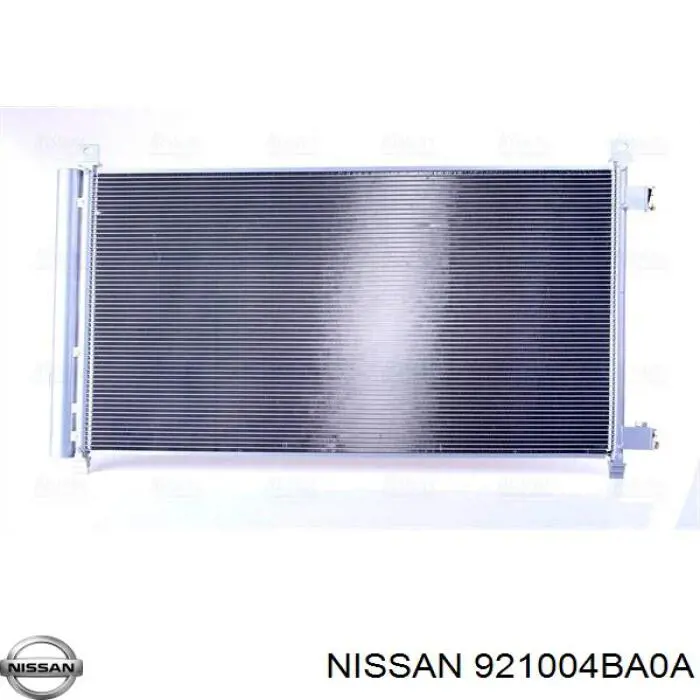 921004BA0A Nissan radiador de aparelho de ar condicionado