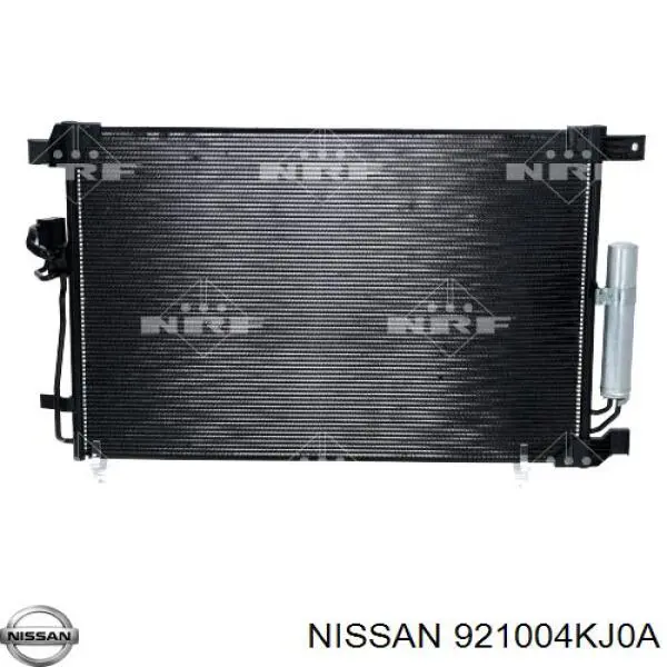 921004KJ0A Nissan radiador de aparelho de ar condicionado