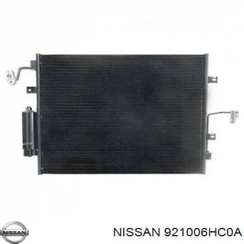 921004GC0A Nissan radiador de aparelho de ar condicionado