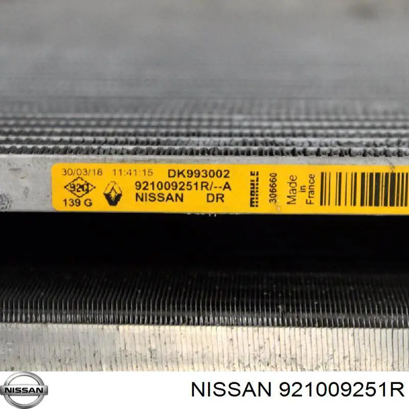 Конденсатор кондиционера Nissan/Infiniti 921009251R цена, от 59.82 USD