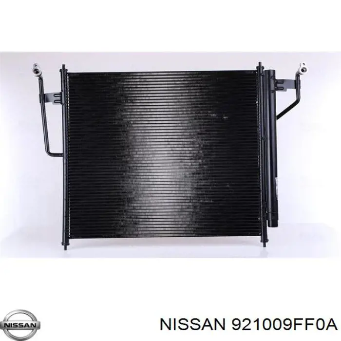 921009FF0A Nissan радиатор кондиционера