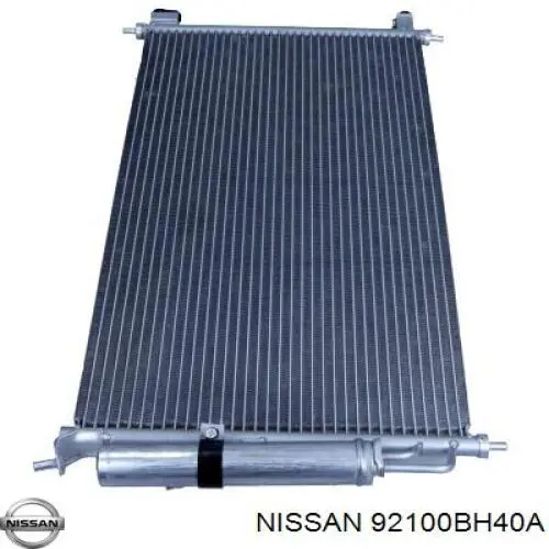 92100BH40A Nissan радиатор кондиционера