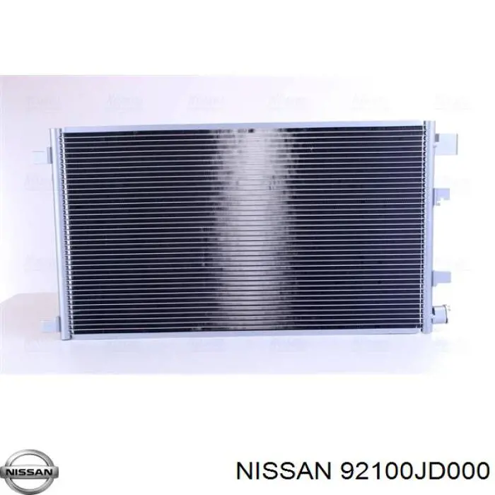 92100JD000 Nissan радиатор кондиционера