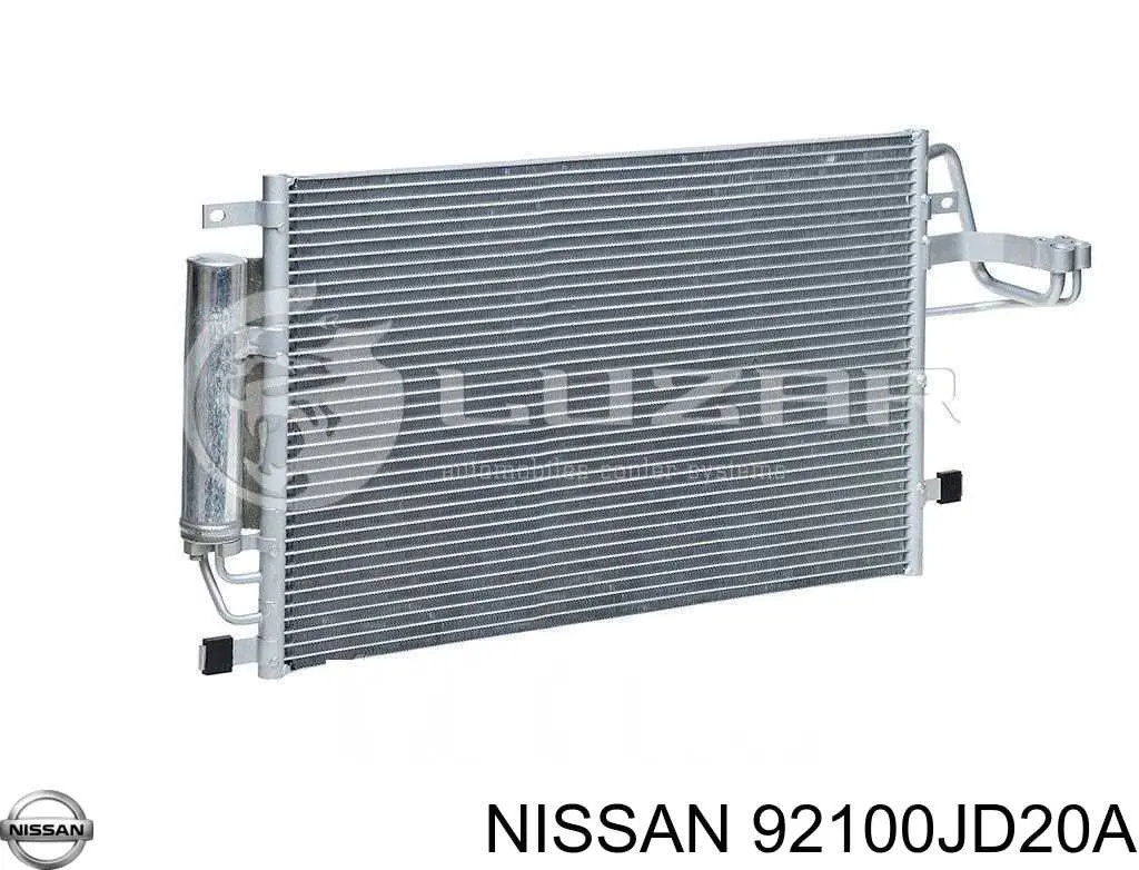 Радиатор кондиционера Nissan 92100JD20A