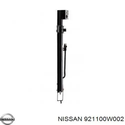 921100W001 Nissan radiador de aparelho de ar condicionado