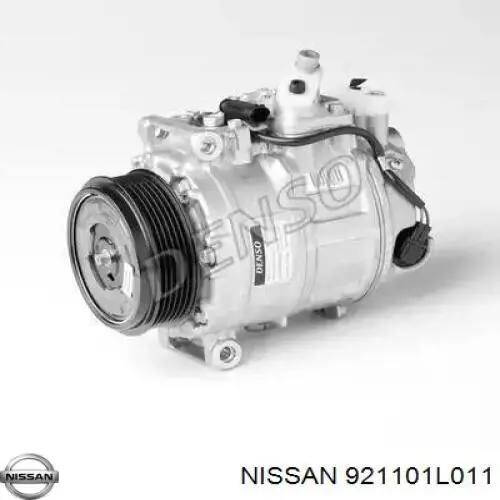921101L011 Nissan радиатор кондиционера