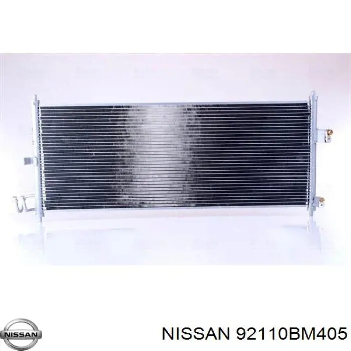 92110BM405 Nissan радиатор кондиционера