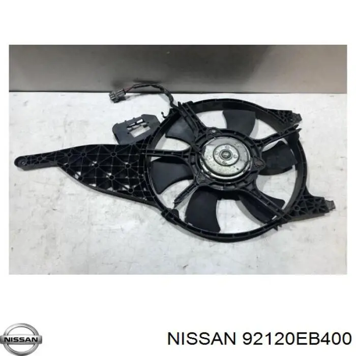 Купить 92120EB400 Nissan/Infiniti Диффузор радиатора кондиционера, в сборе с крыльчаткой и мотором