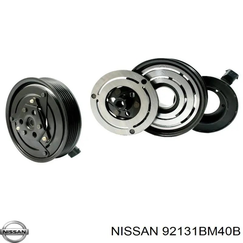 Осушитель кондиционера 92131BM40B Nissan