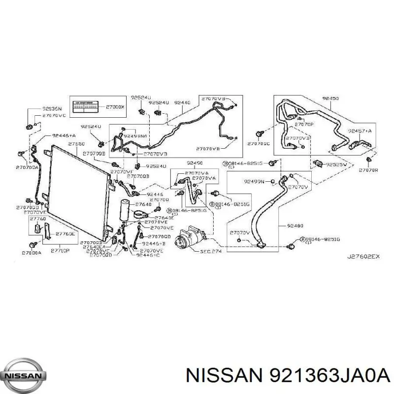 921363JA0A Nissan/Infiniti 