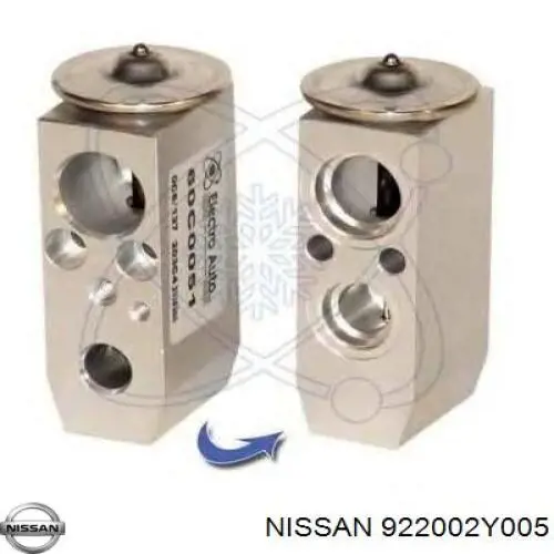 Клапан TRV кондиционера на Nissan Pathfinder R50
