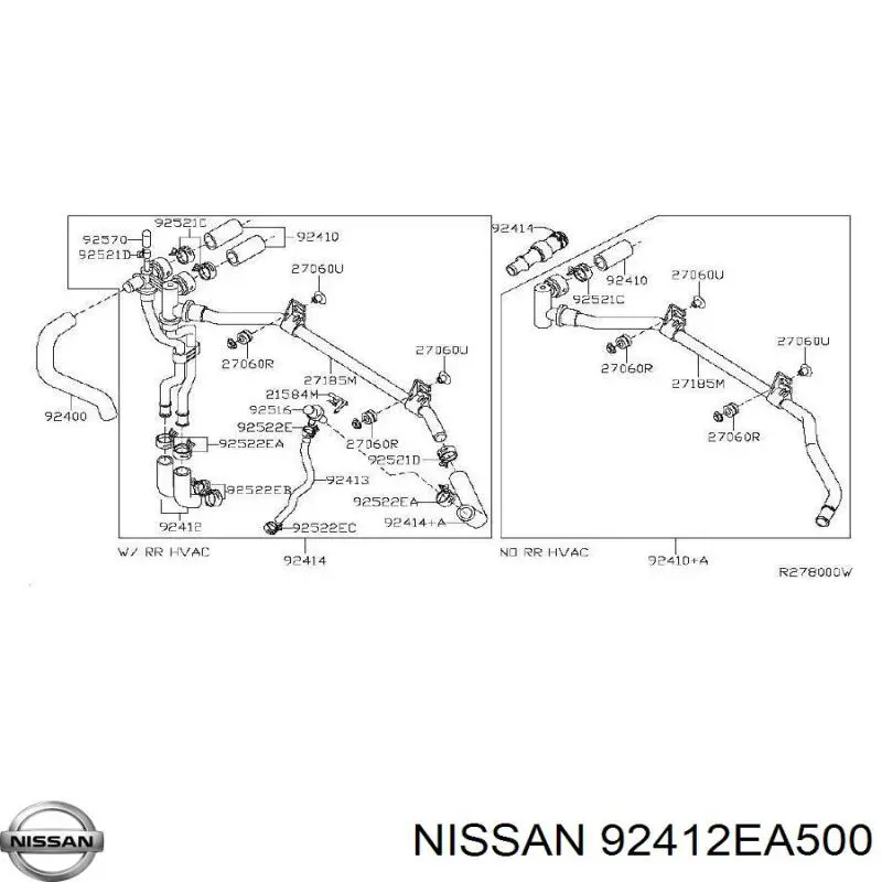  Nissan/Infiniti 92412EA500 цена, от 92.54 USD