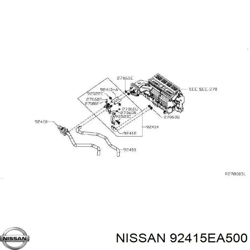 92415EA500 Nissan/Infiniti 