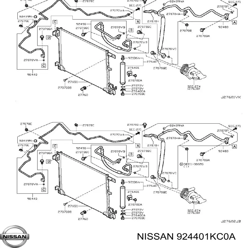 924401KC0A Nissan 