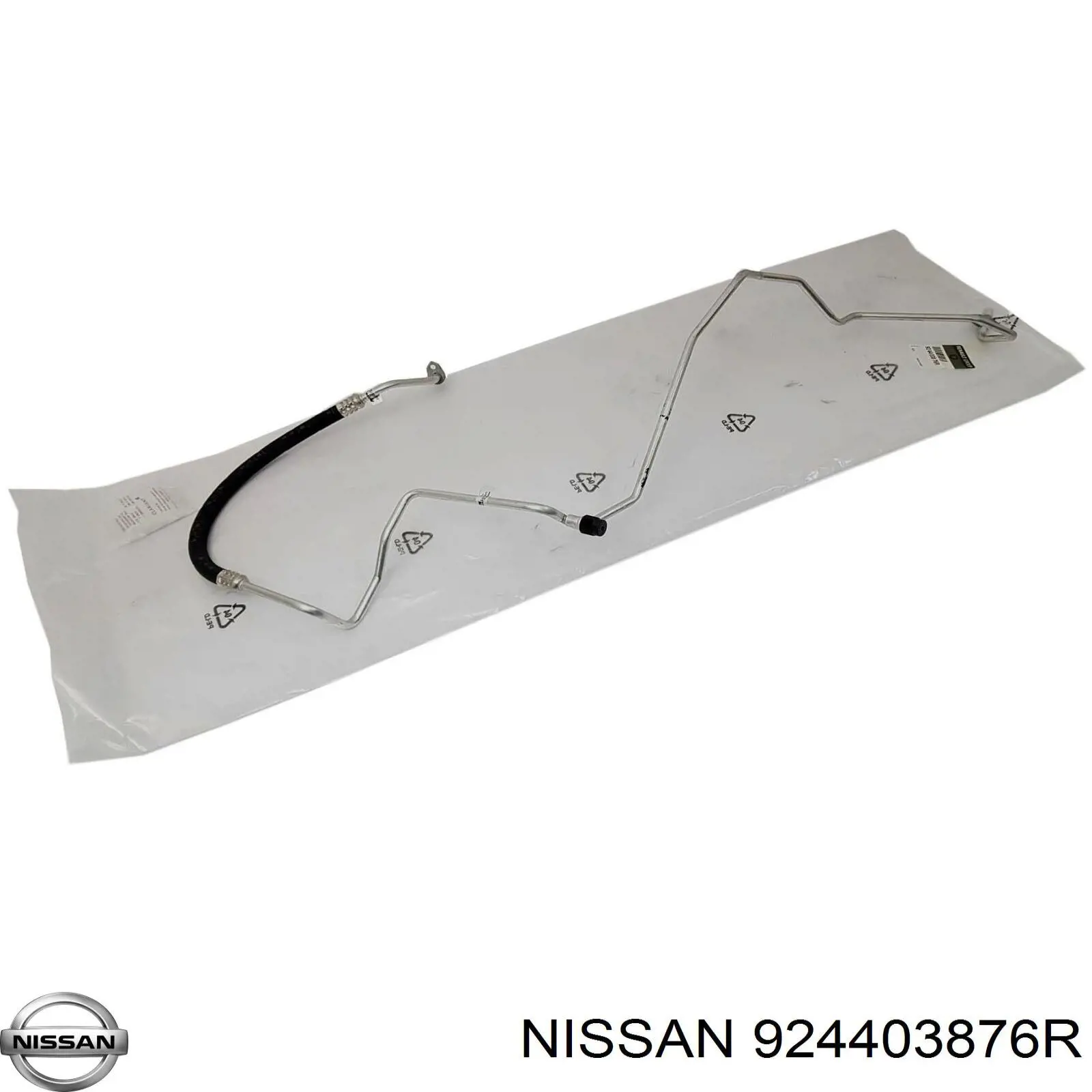 924403876R Nissan mangueira de aparelho de ar condicionado, desde o radiador até o vaporizador