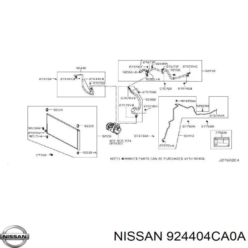  924404CA0A Nissan