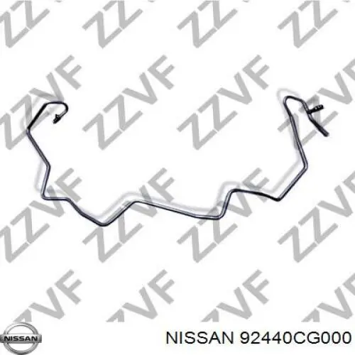 Шланг кондиционера, от радиатора к испарителю Nissan/Infiniti 92440CG000 цена, от  USD