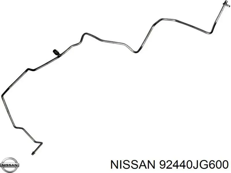 Купить 92440JG600 Nissan/Infiniti Шланг кондиционера, от радиатора к испарителю